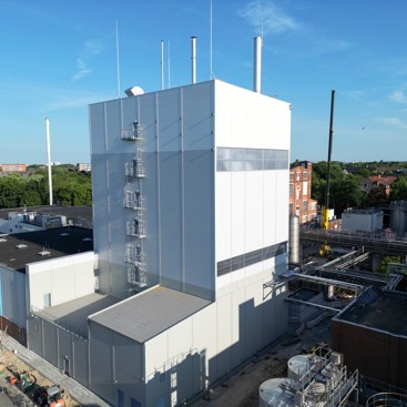 New Spray Drying Tower at Ohly, Hamburg